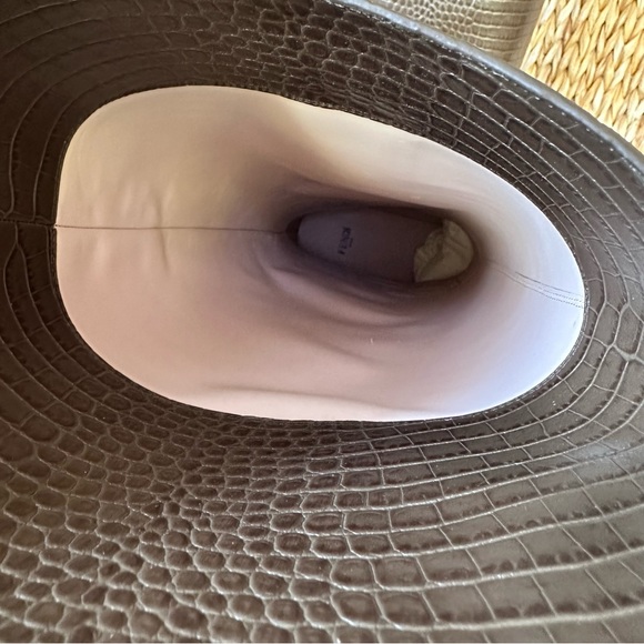 New Fendi Karligraphy Croco Leather Maya Riding Boots 41 11B - Picture 7 of 16